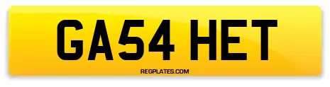 GA54 HET