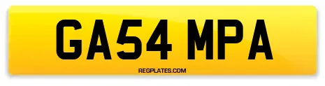 GA54 MPA