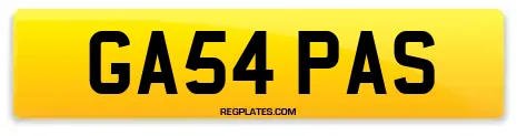 GA54 PAS
