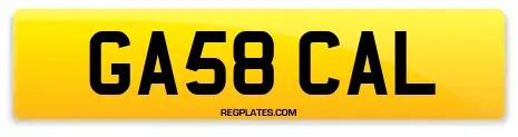 GA58 CAL