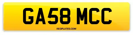 GA58 MCC