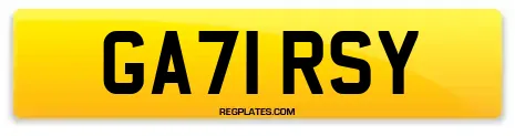 GA71 RSY