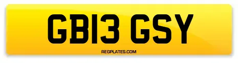 GB13 GSY