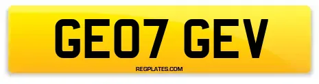 GE07 GEV