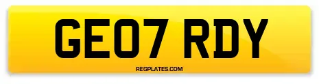 GE07 RDY