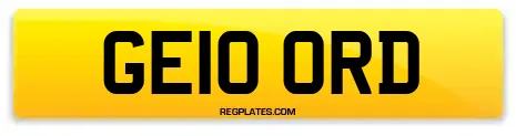 GE10 ORD