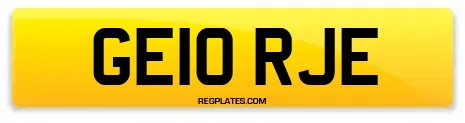 GE10 RJE