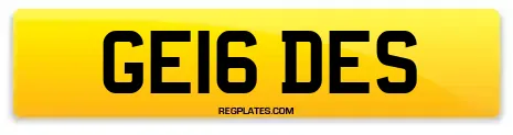 GE16 DES