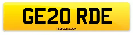 GE20 RDE