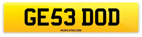 GE53 DOD