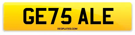 GE75 ALE