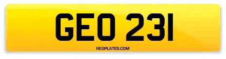GEO 231