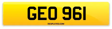 GEO 961