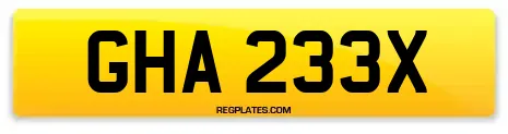GHA 233X