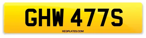 GHW 477S