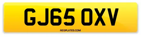 GJ65 OXV