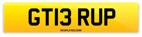 GT13 RUP