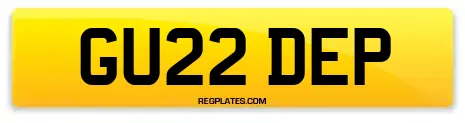 GU22 DEP