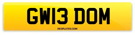 GW13 DOM