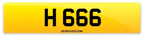 H 666