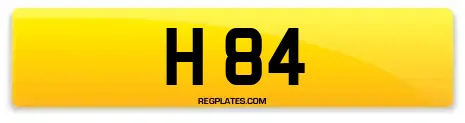 H 84