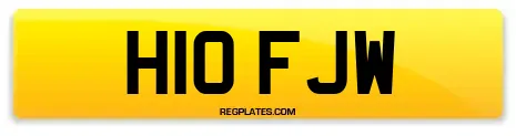 H10 FJW