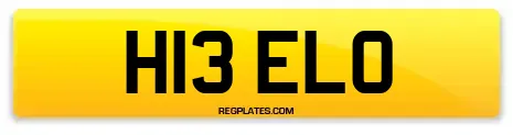 H13 ELO
