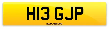 H13 GJP