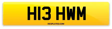 H13 HWM