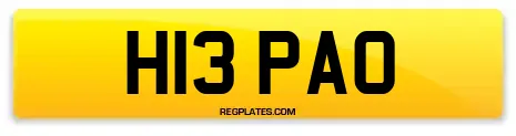 H13 PAO