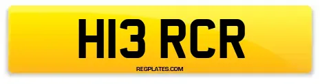 H13 RCR