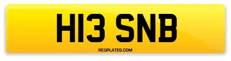 H13 SNB