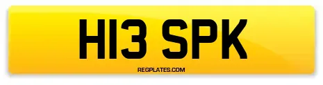 H13 SPK