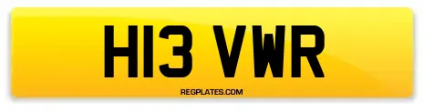 H13 VWR