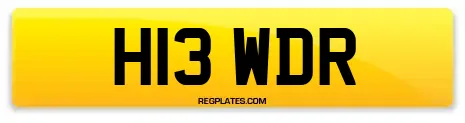 H13 WDR
