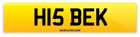 H15 BEK