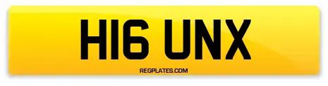 H16 UNX