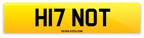 H17 NOT