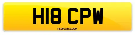 H18 CPW