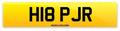 H18 PJR