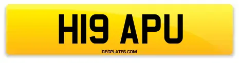 H19 APU
