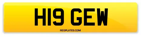 H19 GEW