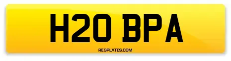 H20 BPA
