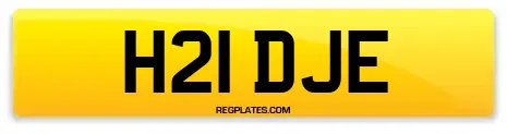 H21 DJE