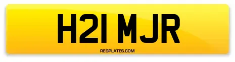 H21 MJR