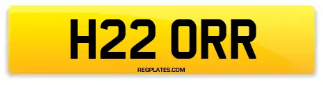 H22 ORR