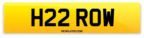 H22 ROW