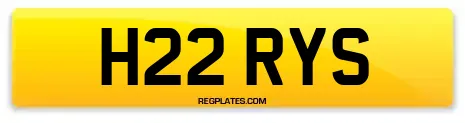 H22 RYS
