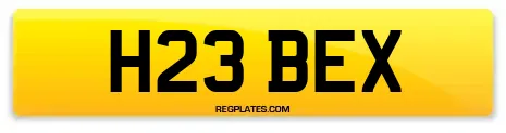H23 BEX