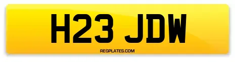 H23 JDW
